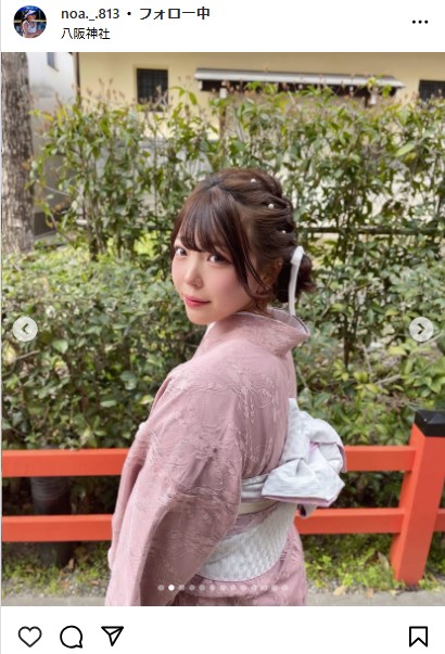 衣笠乃愛のインスタグラムから