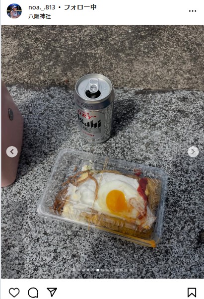 衣笠乃愛のインスタグラムから