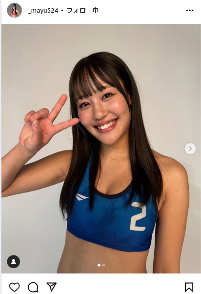 菊地真結のインスタグラムから
