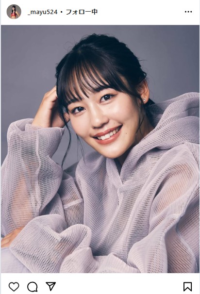 菊地真結のインスタグラムから