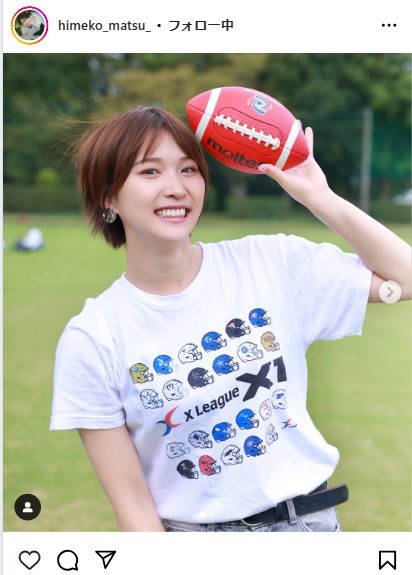 姫子のインスタグラムから