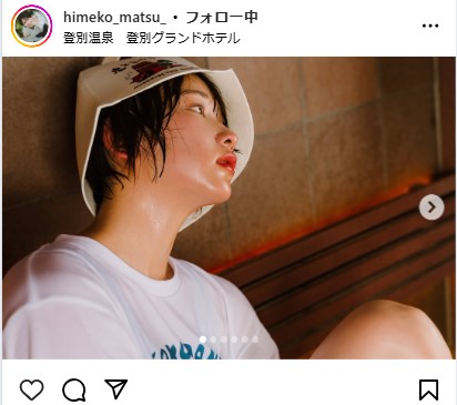 姫子のインスタグラムから
