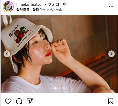 姫子のインスタグラムから