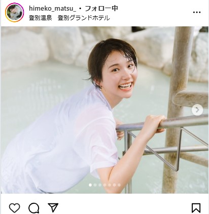 姫子のインスタグラムから