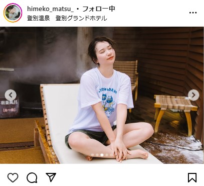 姫子のインスタグラムから