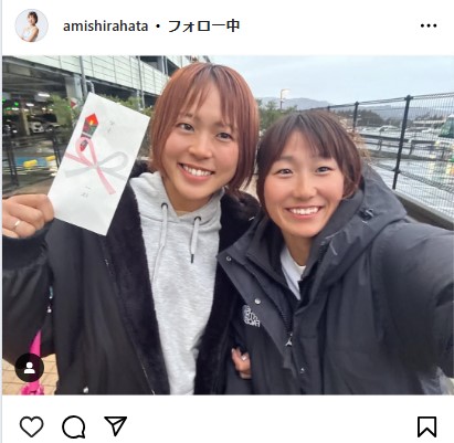 白幡亜美のインスタグラムから