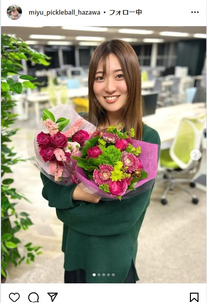 羽沢未宥のインスタグラムから