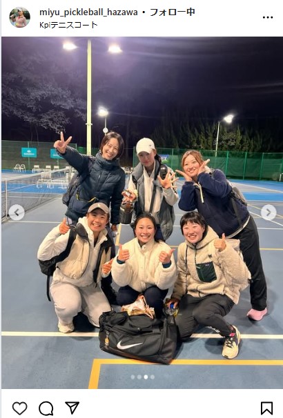 羽沢未宥のインスタグラムから
