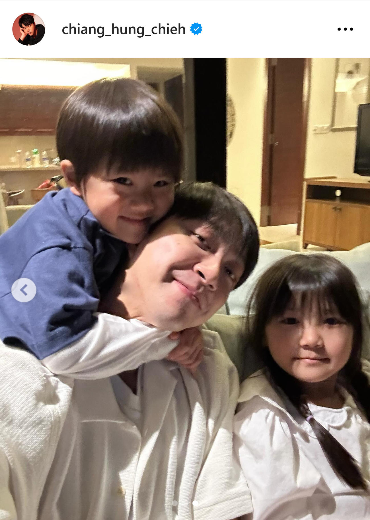 江宏傑氏のインスタグラムから
