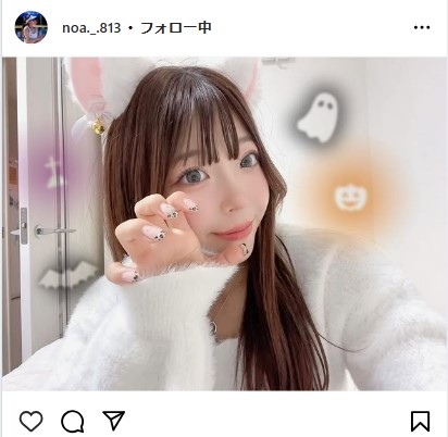 衣笠乃愛のインスタグラムから