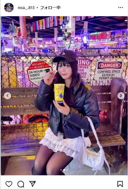 衣笠乃愛のインスタグラムから