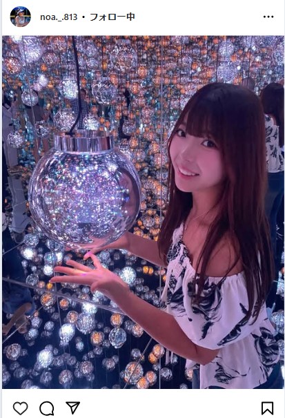 衣笠乃愛のインスタグラムから