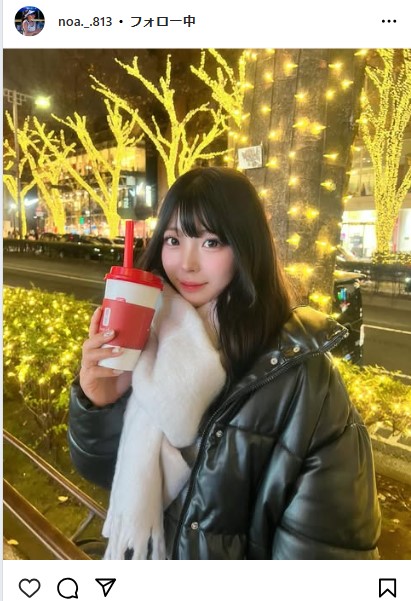 衣笠乃愛のインスタグラムから