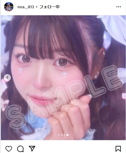 衣笠乃愛のインスタグラムから