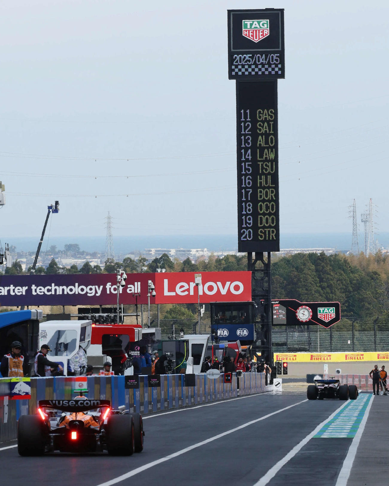 Q2途中、2日で4度の火災中断でアタックを阻まれたレッドブル・ホンダの角田裕毅は、15位でQ2敗退となる（撮影・宮崎幸一）