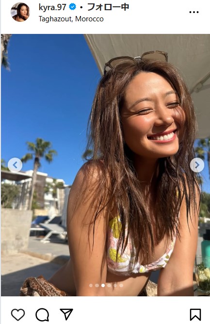 白波瀬海来のインスタグラムから