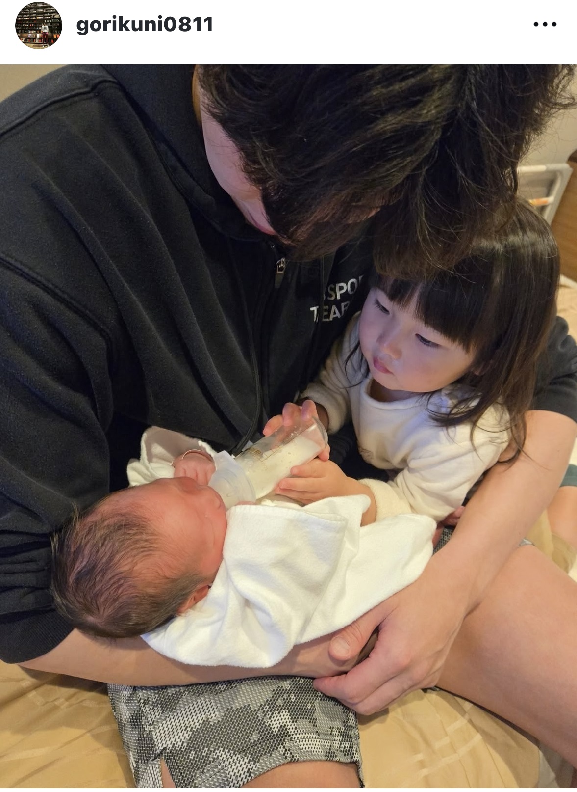 清水邦広のインスタグラムから