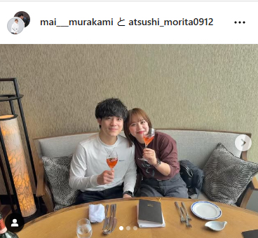 村上茉愛さんのインスタグラムから