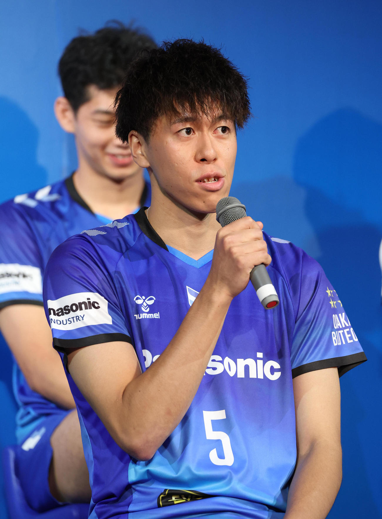 大阪ブルテオンの富田将馬（2024年6月撮影）