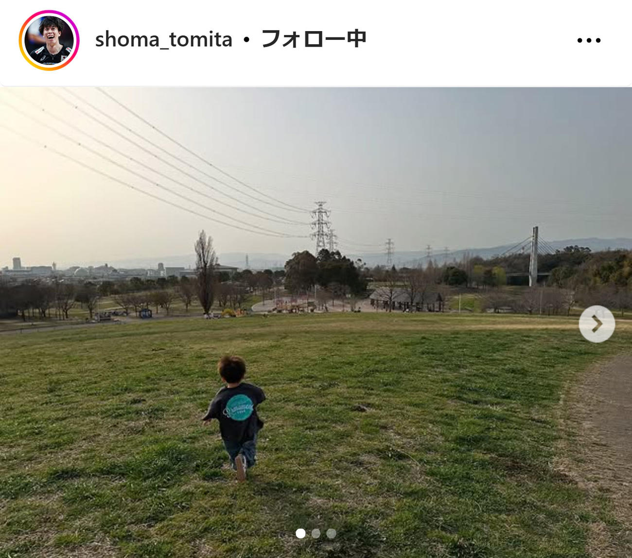 富田将馬のインスタグラムから