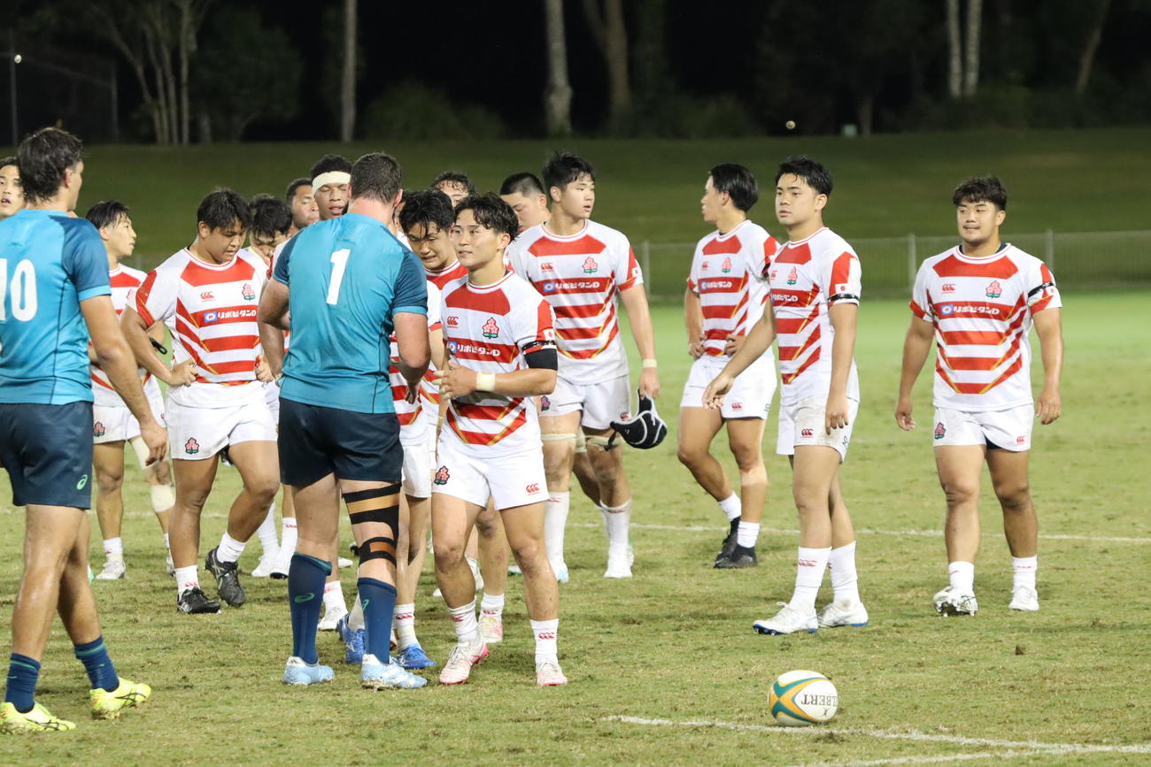 U20オーストラリア代表と対戦したU23日本代表（C）JRFU