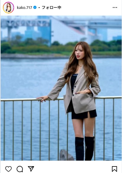 央川かこのインスタグラムから