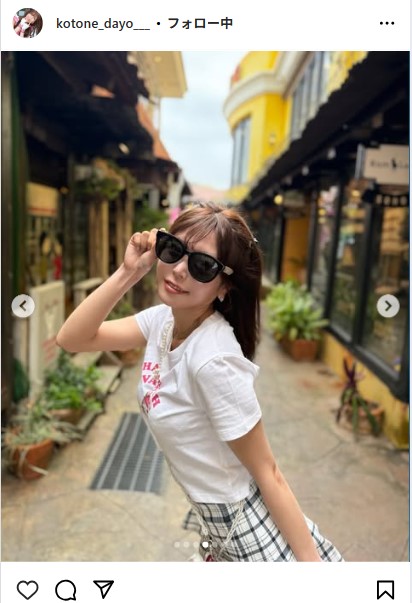 水瀬琴音のインスタグラムから