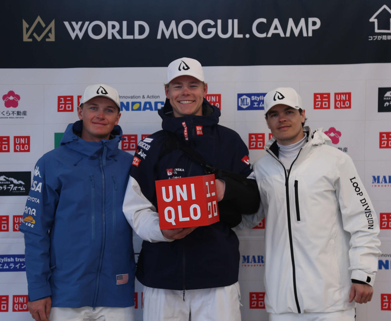 イベントに参加した左からニック・ページ、バルテル・バルベリ、ミカエル・キングズベリー（C）田中陸也