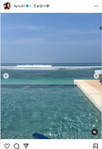 白波瀬海来のインスタグラムから