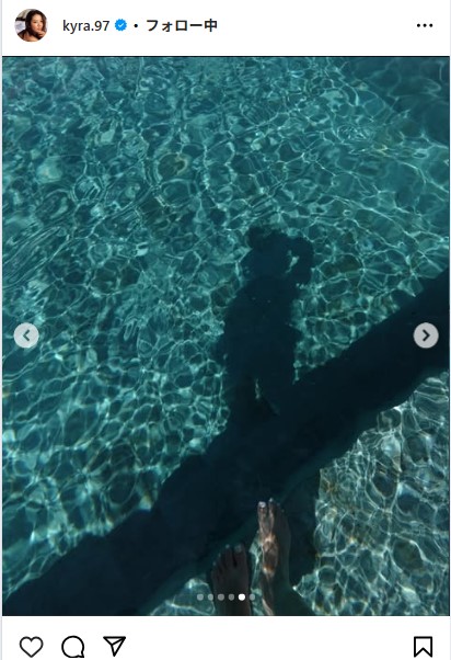 白波瀬海来のインスタグラムから