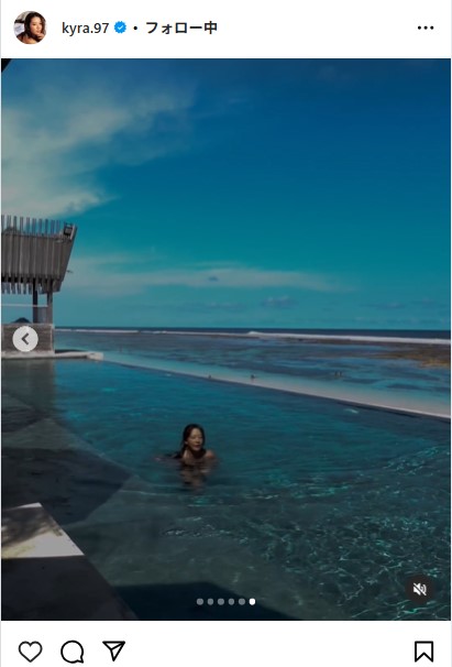 白波瀬海来のインスタグラムから