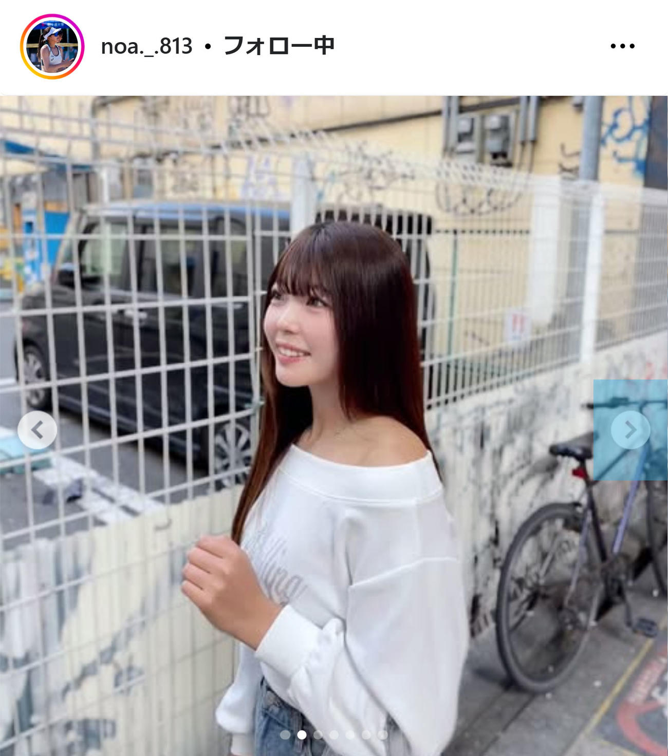 衣笠乃愛のインスタグラムから