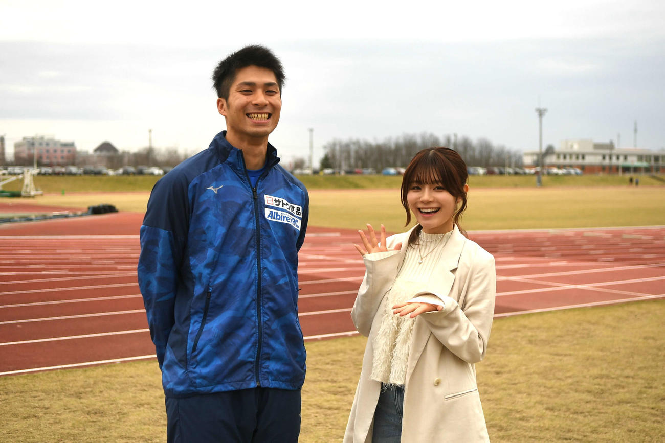世界選手権出場を目指す長谷川選手、応援しています!!