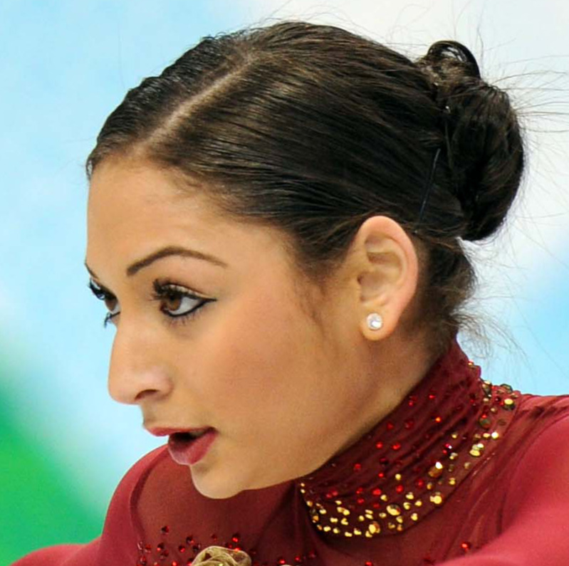 2010年、バンクーバー五輪フィギュア女子フリーでのゲデヴァニシヴィリさん