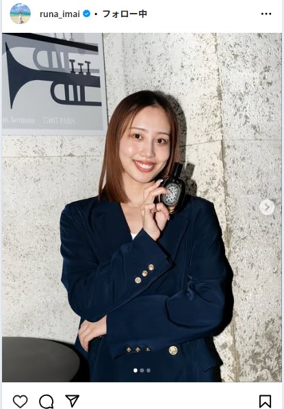 今井月さんのインスタグラムから