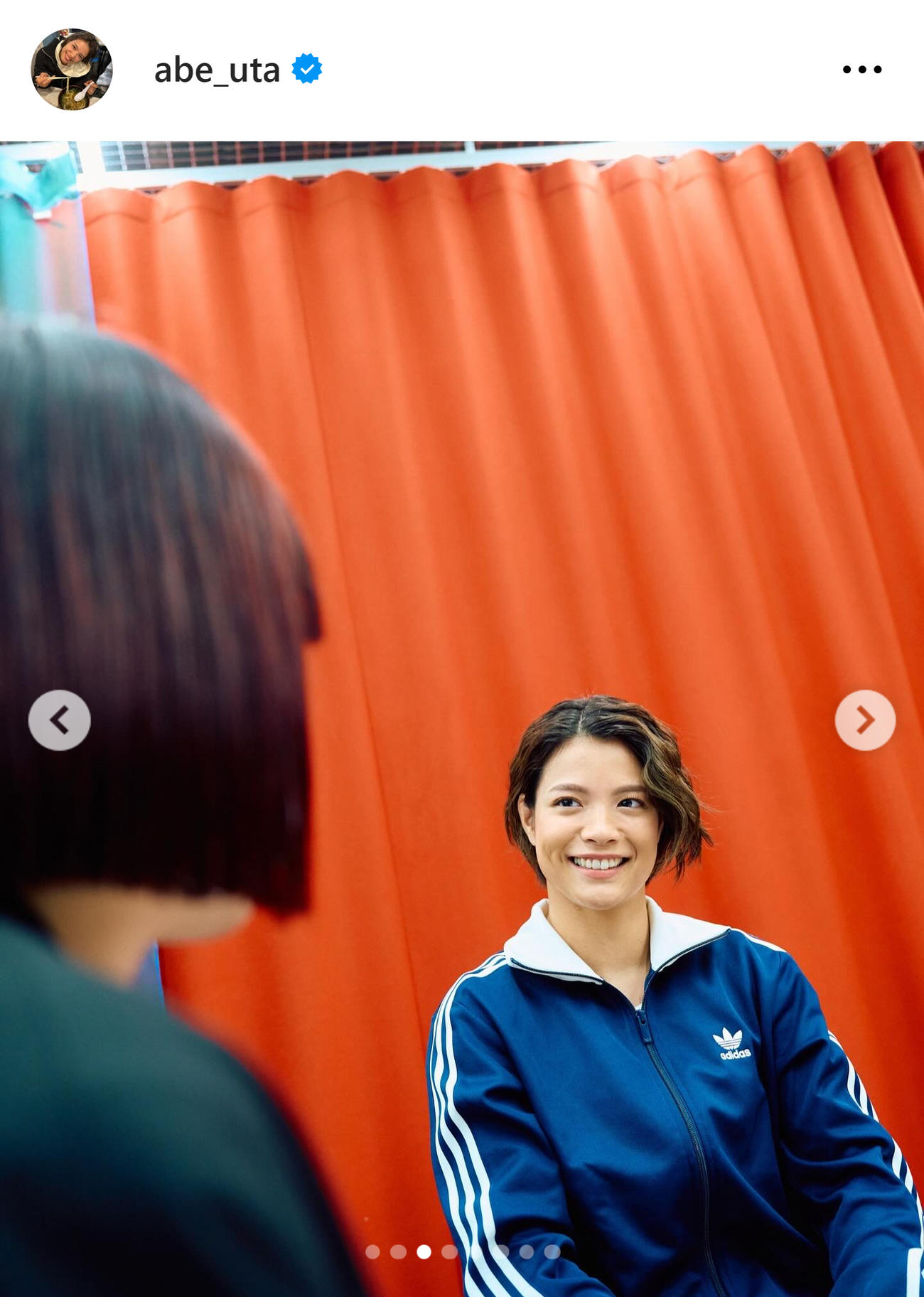 阿部詩のインスタグラムから