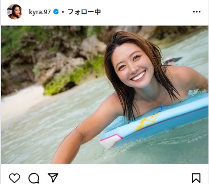 白波瀬海来のインスタグラムから