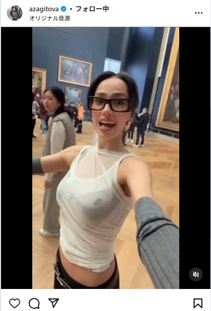 ザギトワのインスタグラムから