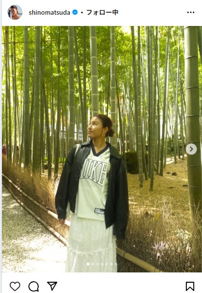 松田詩野のインスタグラムから