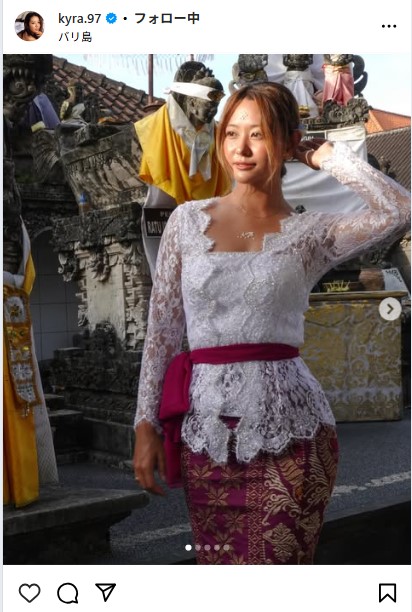 白波瀬海来のインスタグラムから