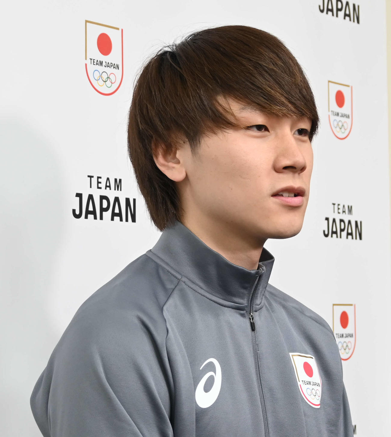ミラノ・コルティナ五輪研修会に参加したスピードスケートの森重航（撮影・飯岡大暉）