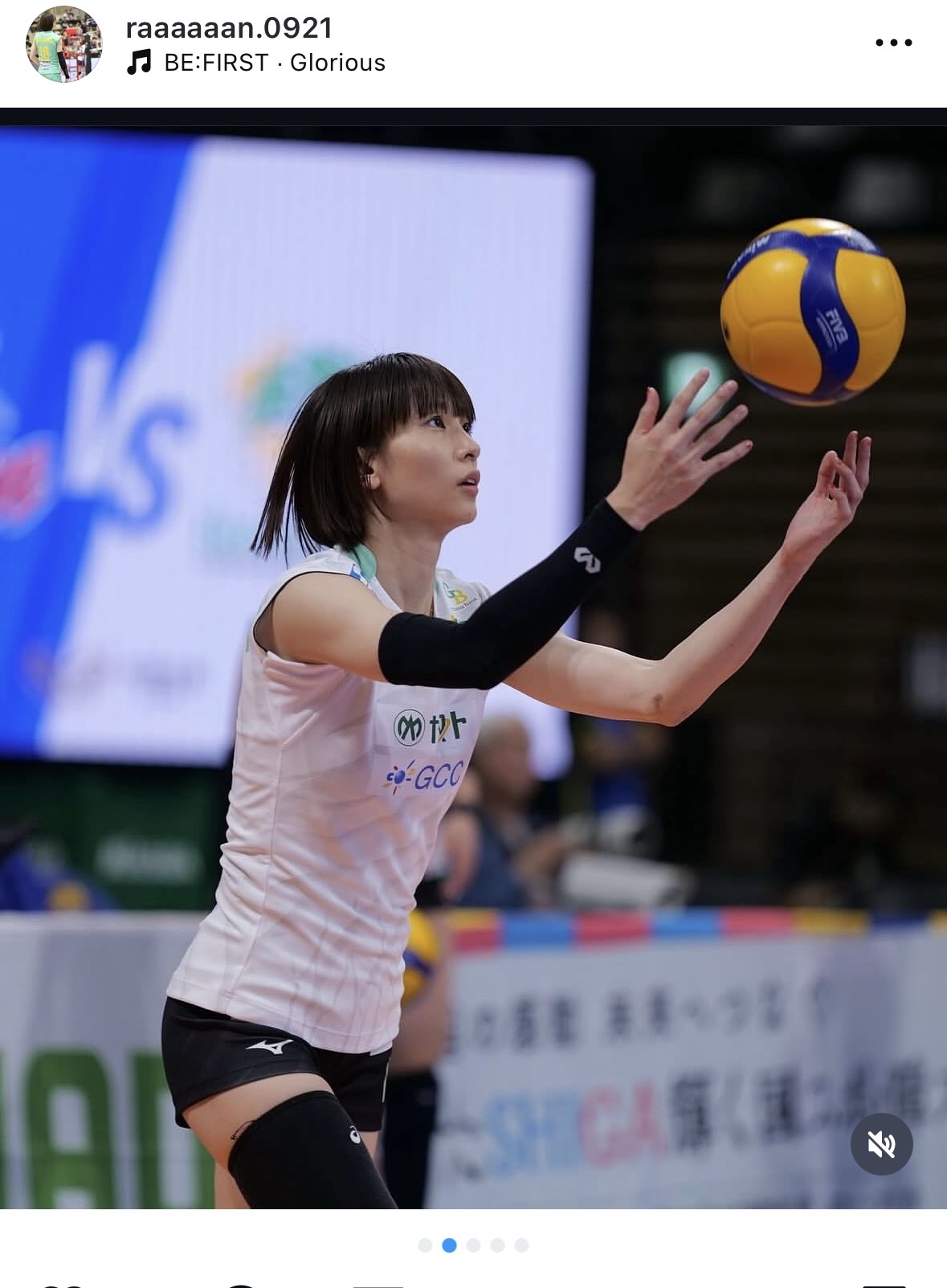 白岩蘭奈のインスタグラムから