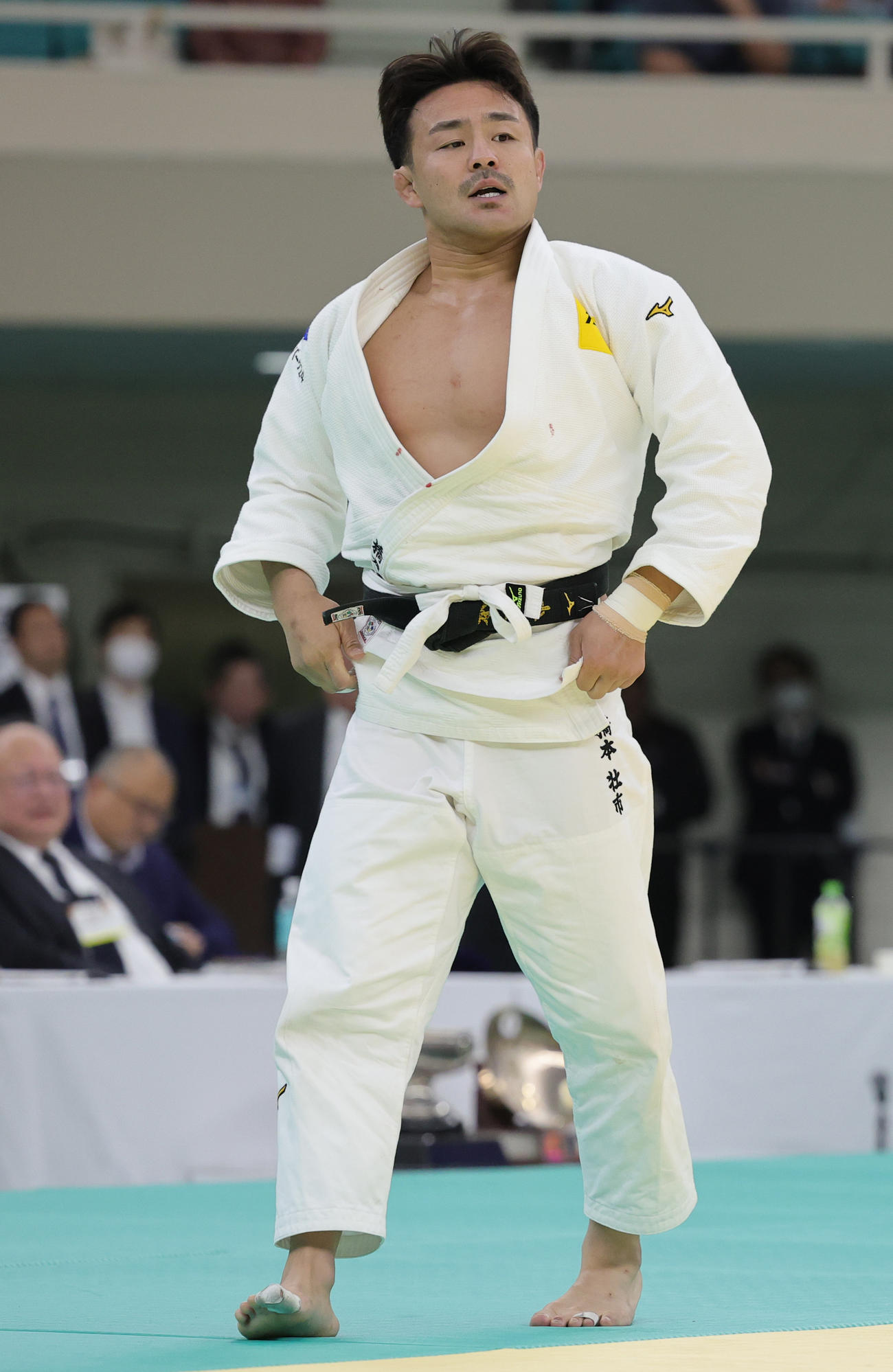 3回戦で敗れた橋本（撮影・野上伸悟）
