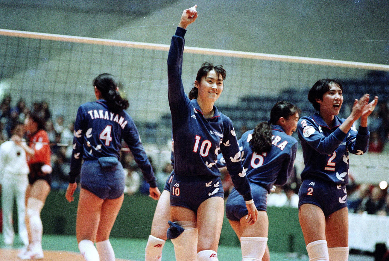 現役時代の斎藤真由美（1993年3月撮影）