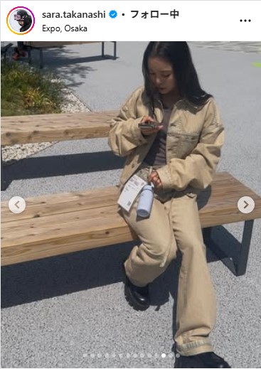 高梨沙羅のインスタグラムから