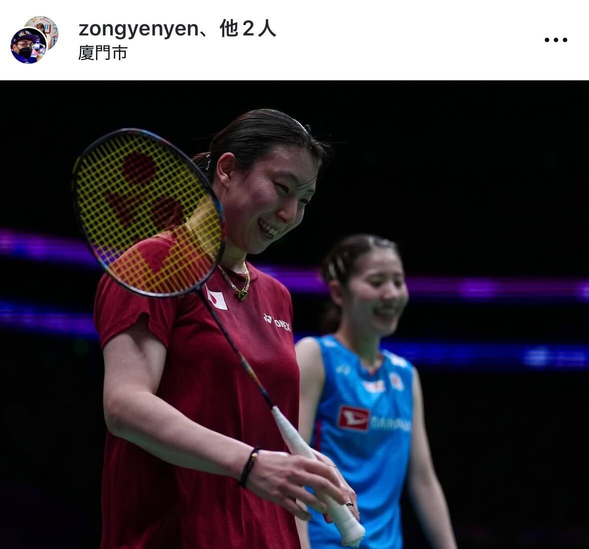 志田千陽のインスタグラムから