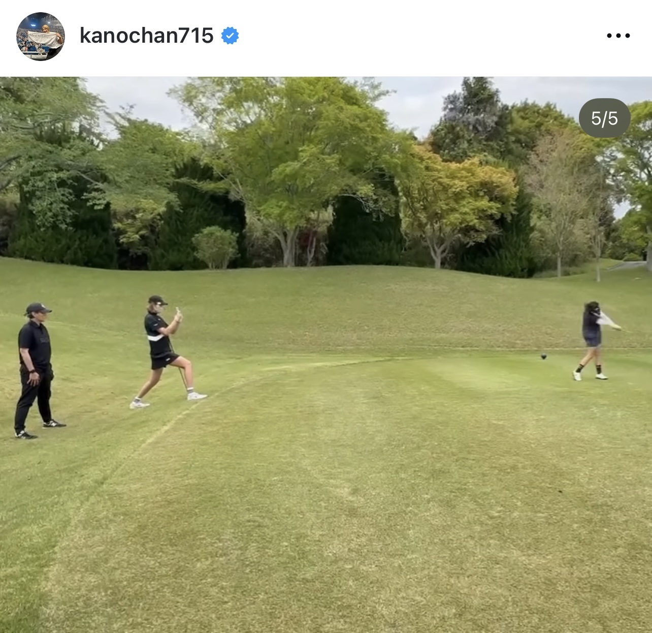 狩野舞子さんのインスタグラムから
