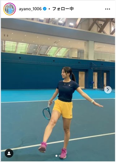 園田彩乃のインスタグラムから