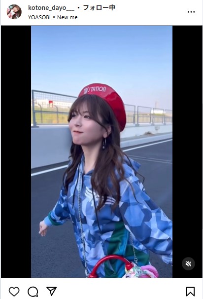 水瀬琴音のインスタグラムから