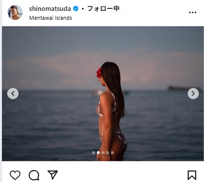 松田詩野のインスタグラムから